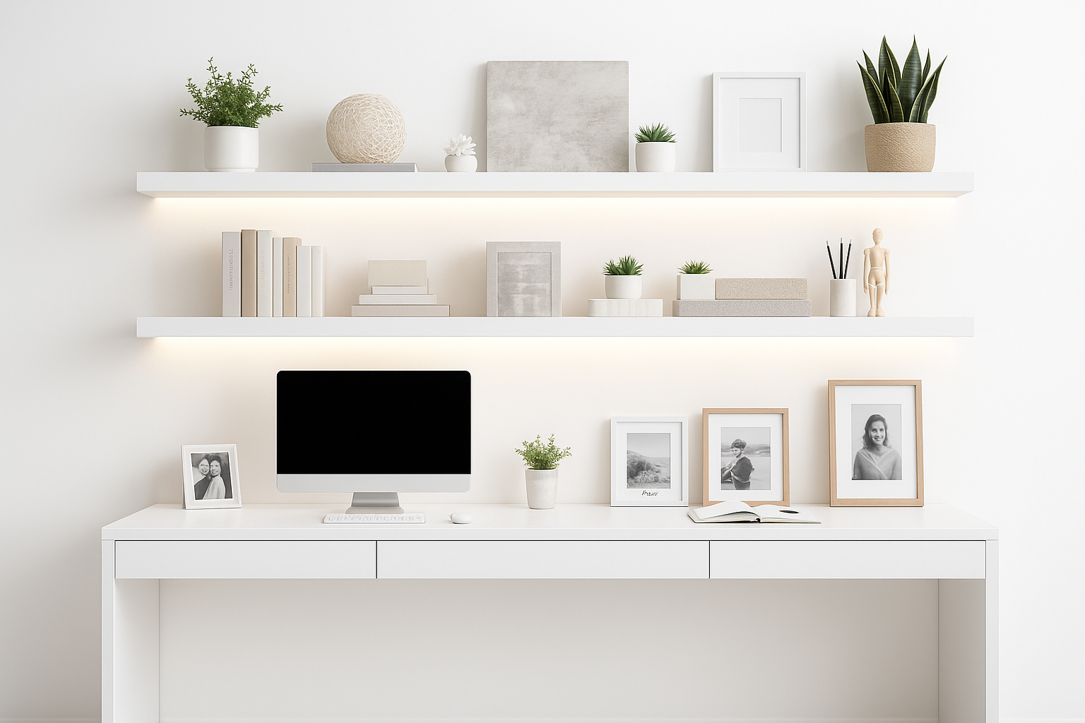 Front view of DreamSpace Study Suite