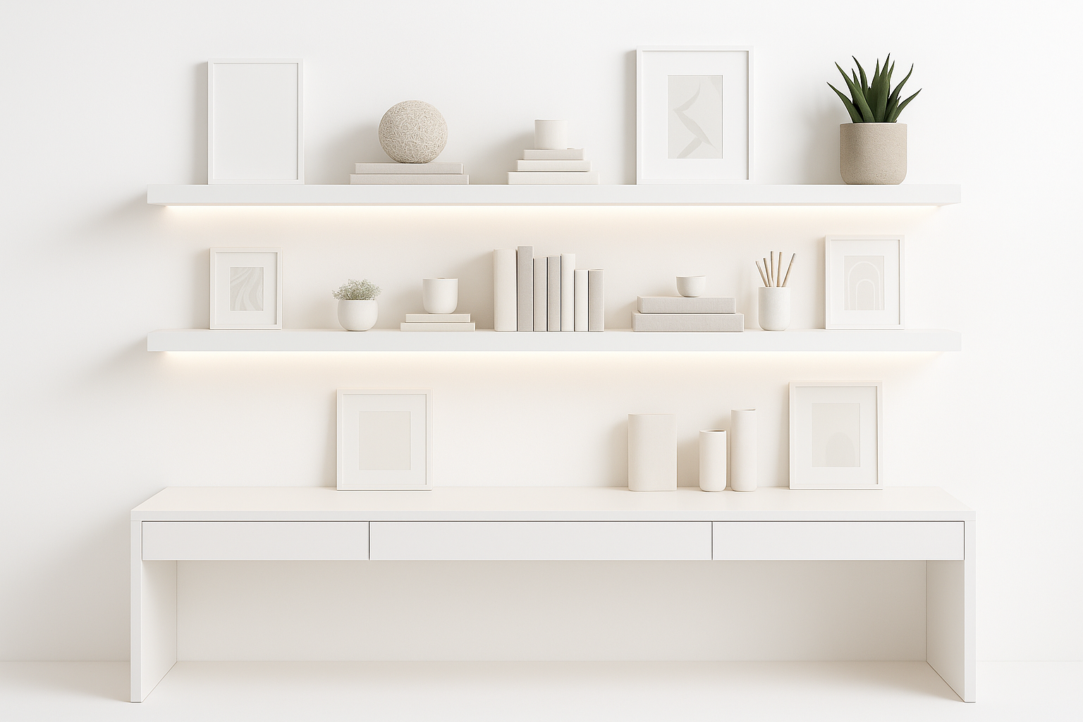 Front view of DreamSpace Study Suite