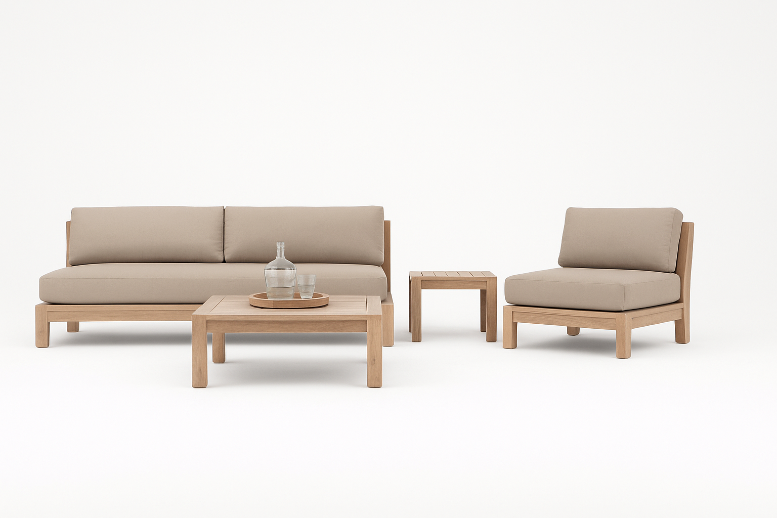 Front view of Titan Premium Modular Sofa