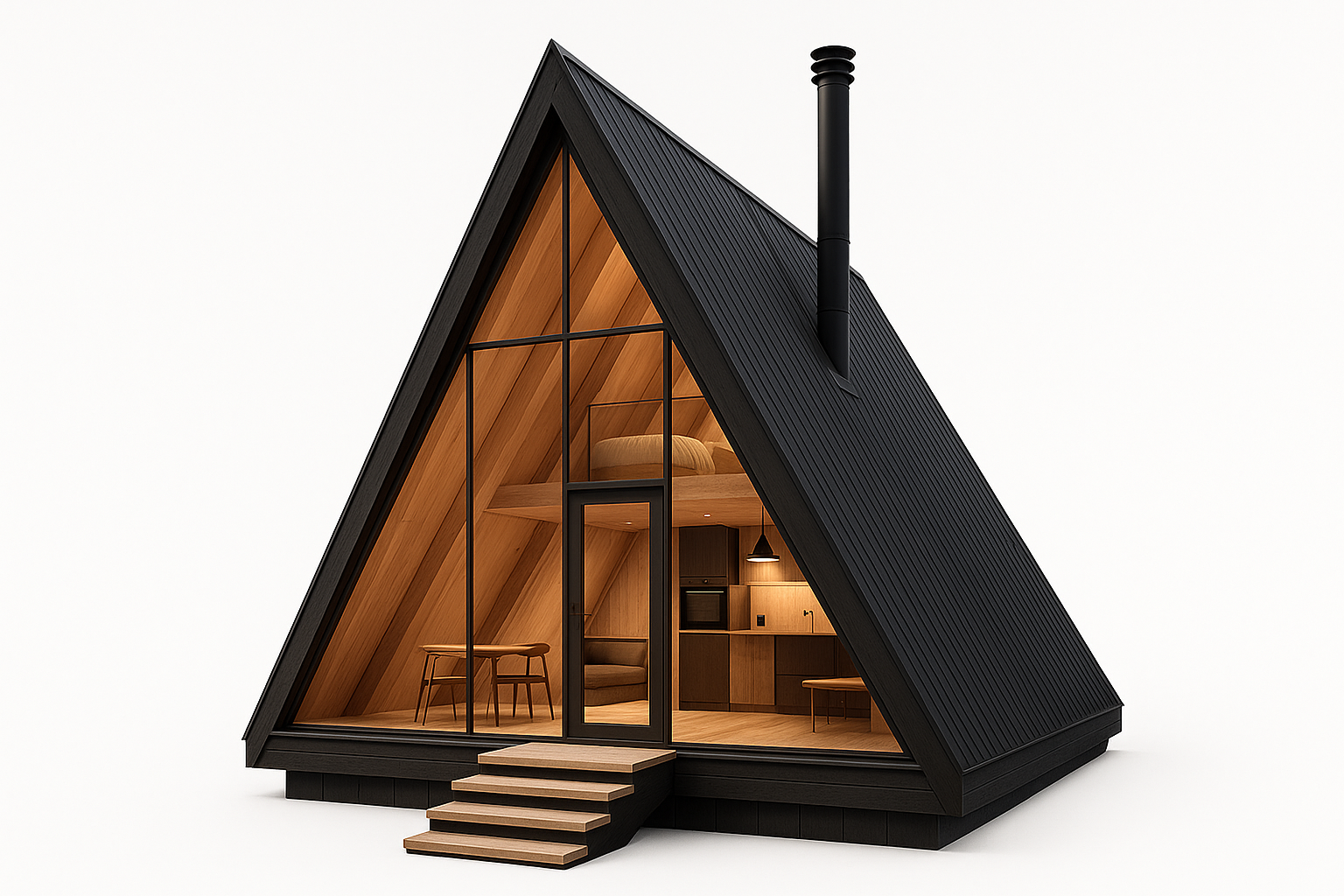 Luxury A-Frame Cabin - Luxury Perspective