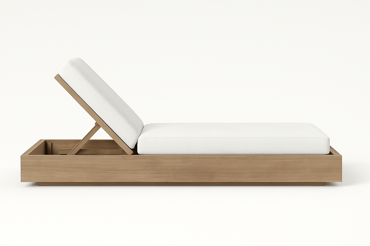 Solace Adjustable Luxury Poolside Lounger - Front View