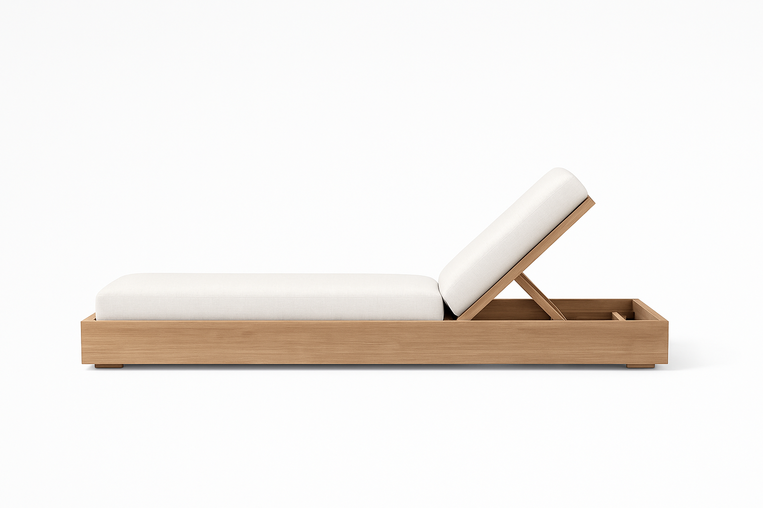 Solace Adjustable Luxury Poolside Lounger - Side View