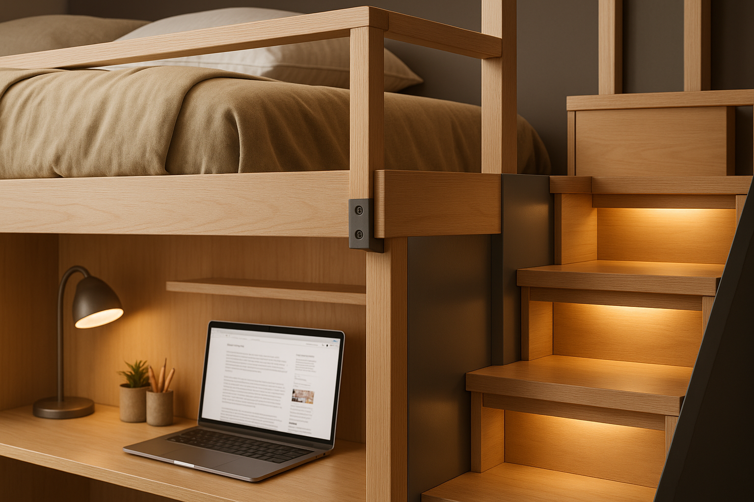 Studio Garde Studio Style Loft Bed - Detail View