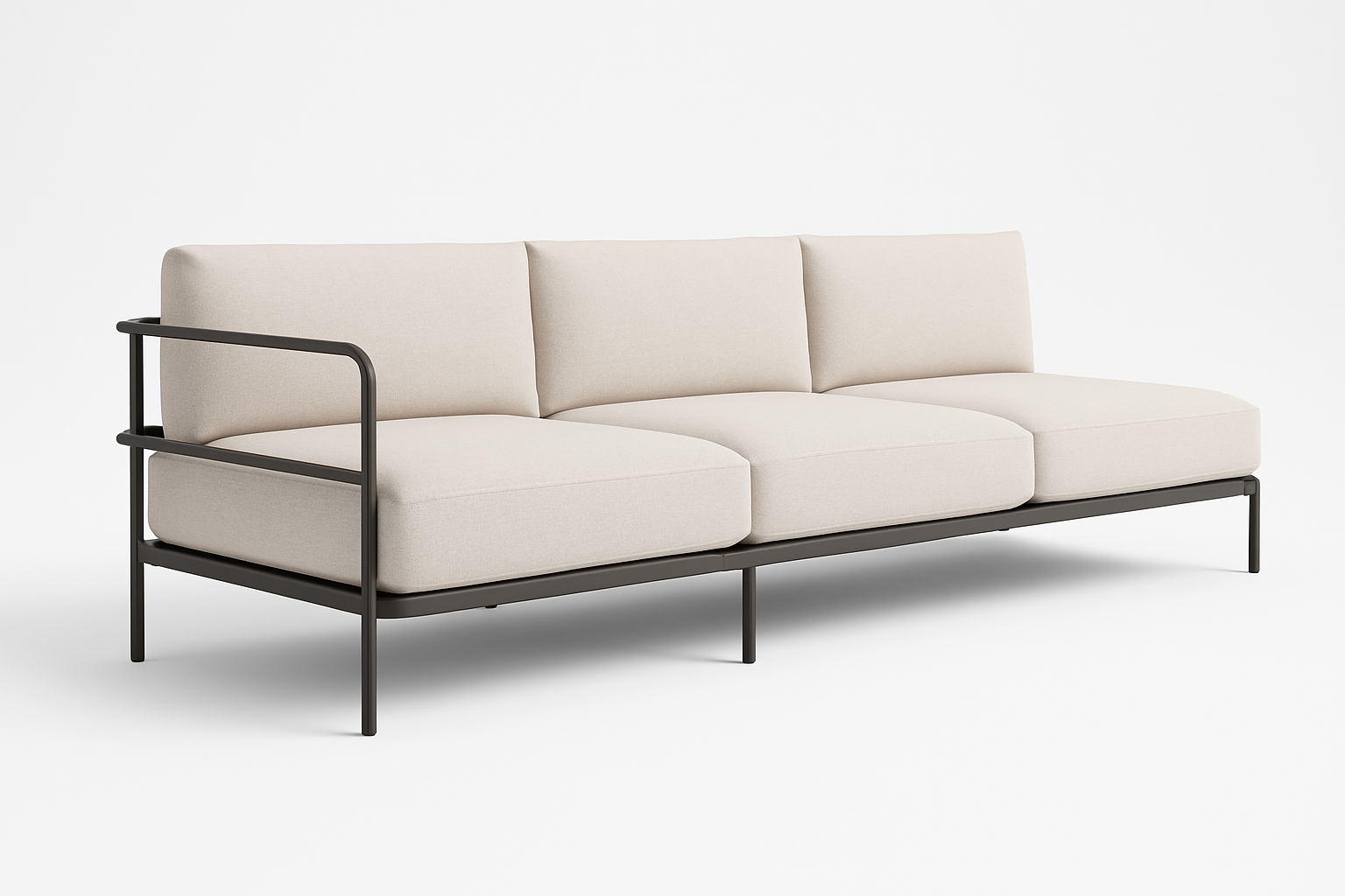 Studio Garde Urban Metal Sofa - Side View