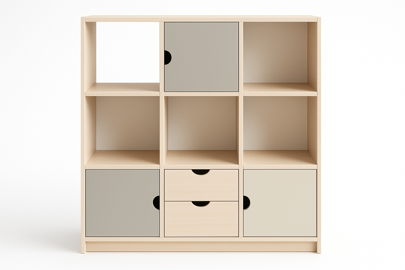 Studio Lueur Modular Storage Unit for kids - Front View
