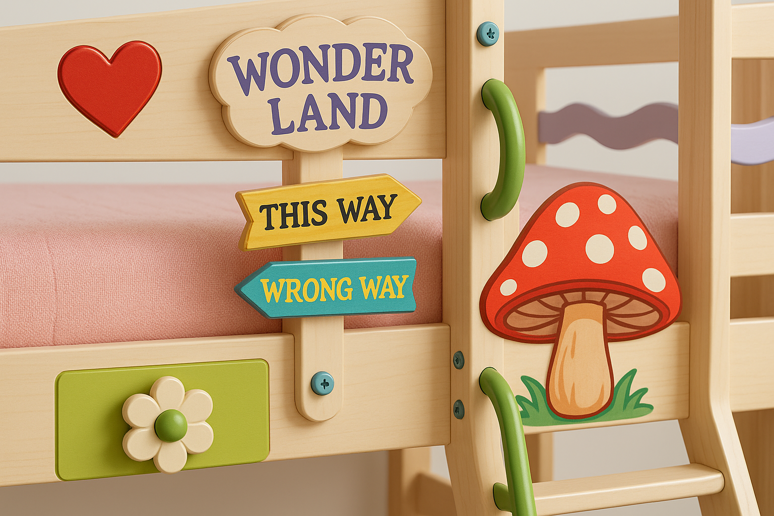 Wonder Land Theme Bunk - Detail View