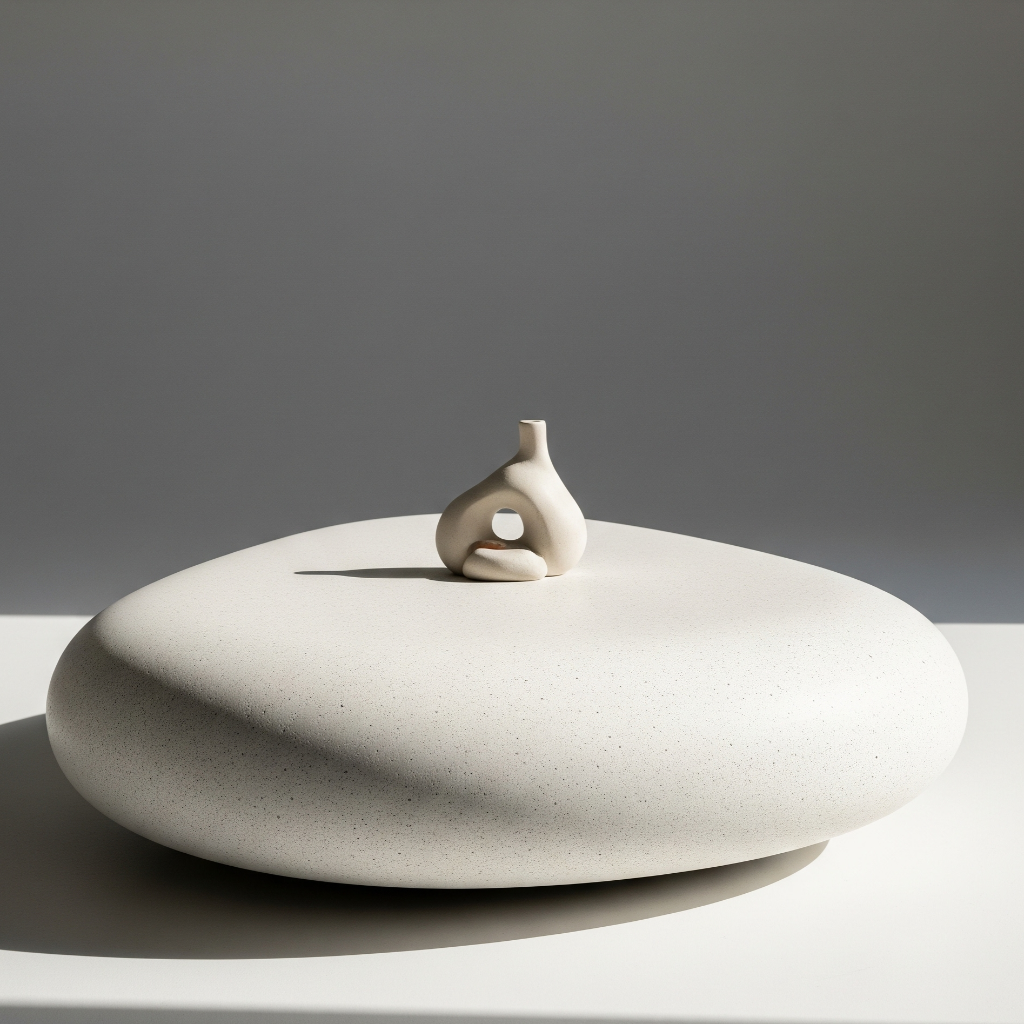 Aurora Micro Cement Coffee Table