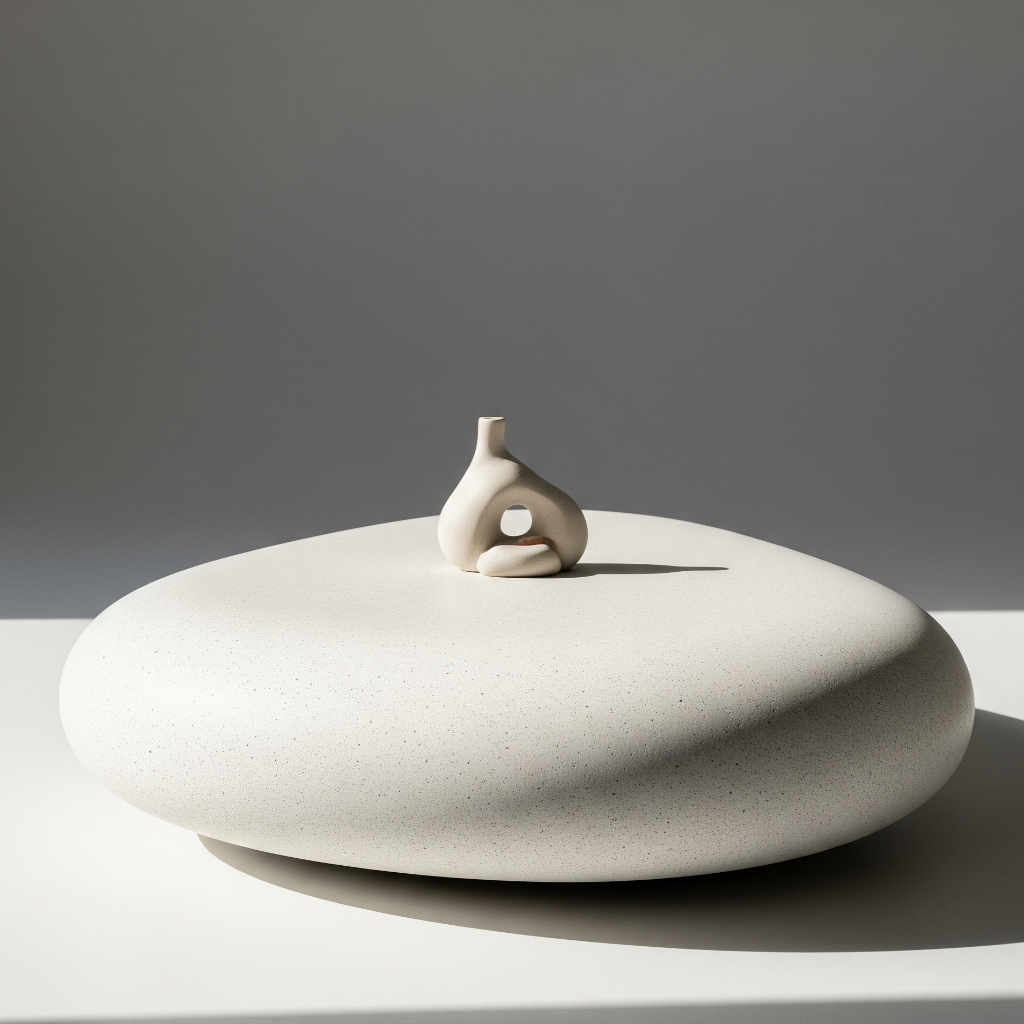 Aurora Micro Cement Coffee Table