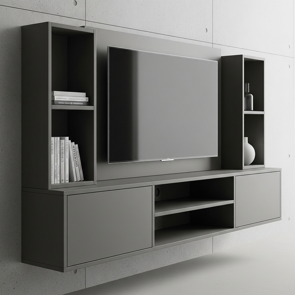 Eclipse Wall-Mounted Media Unit