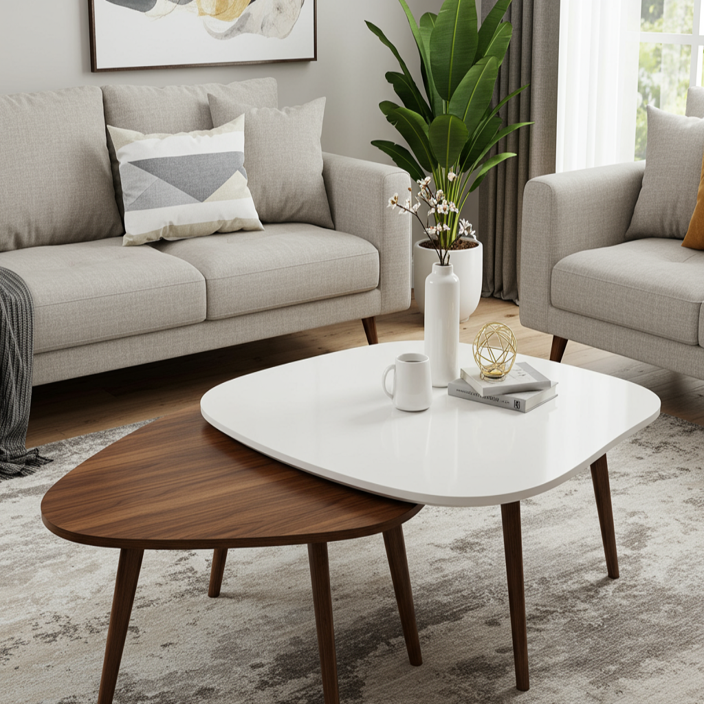 Sage Nesting Coffee Table