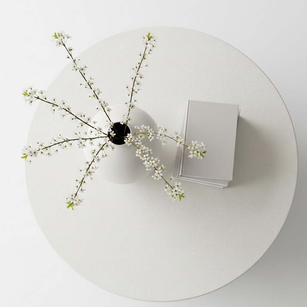 Vega Micro Cement Coffee Table