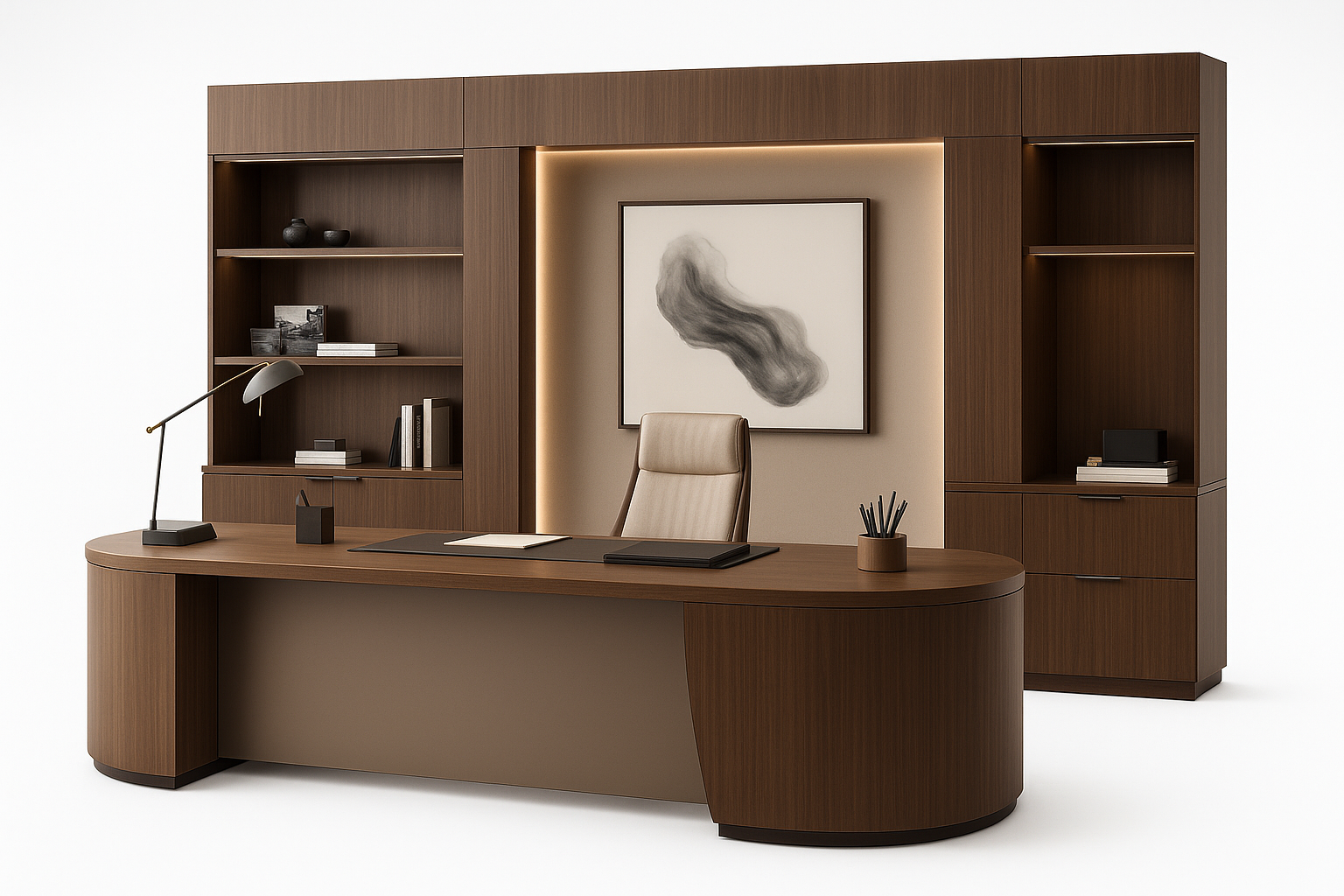 Atelier Sage Complete Office Suite - Perspective View