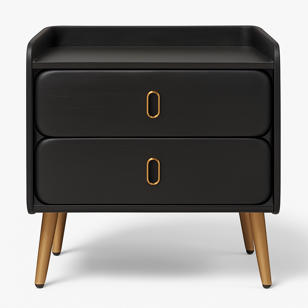 Atelier Sage Timeless Bedside Table - Front View