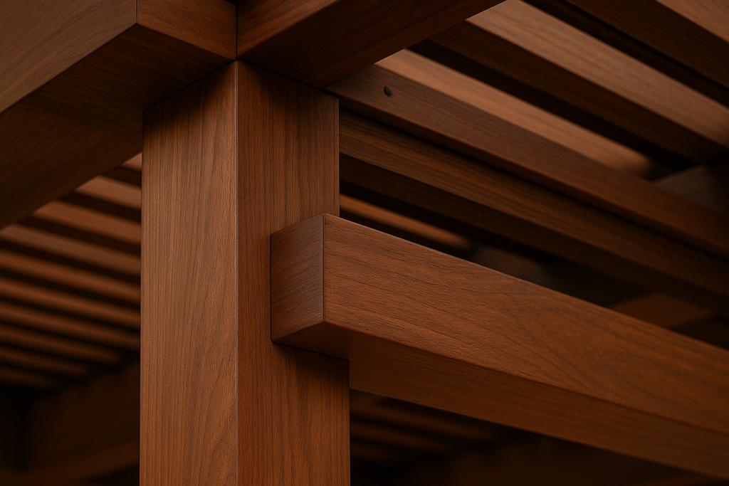 Atelier Sage Timeless Custom Pergola - Detail View