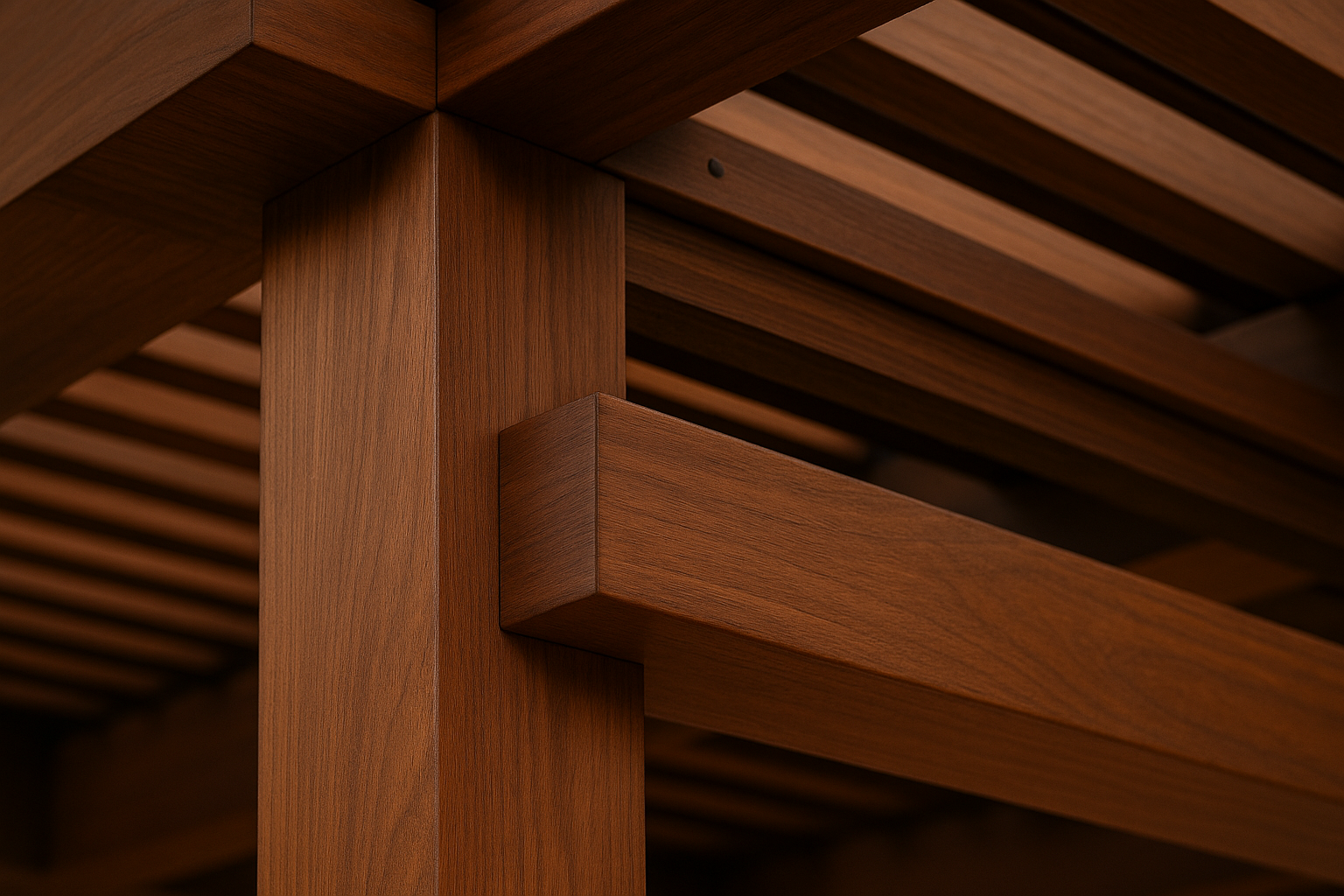 Atelier Sage Timeless Custom Pergola - Detail View