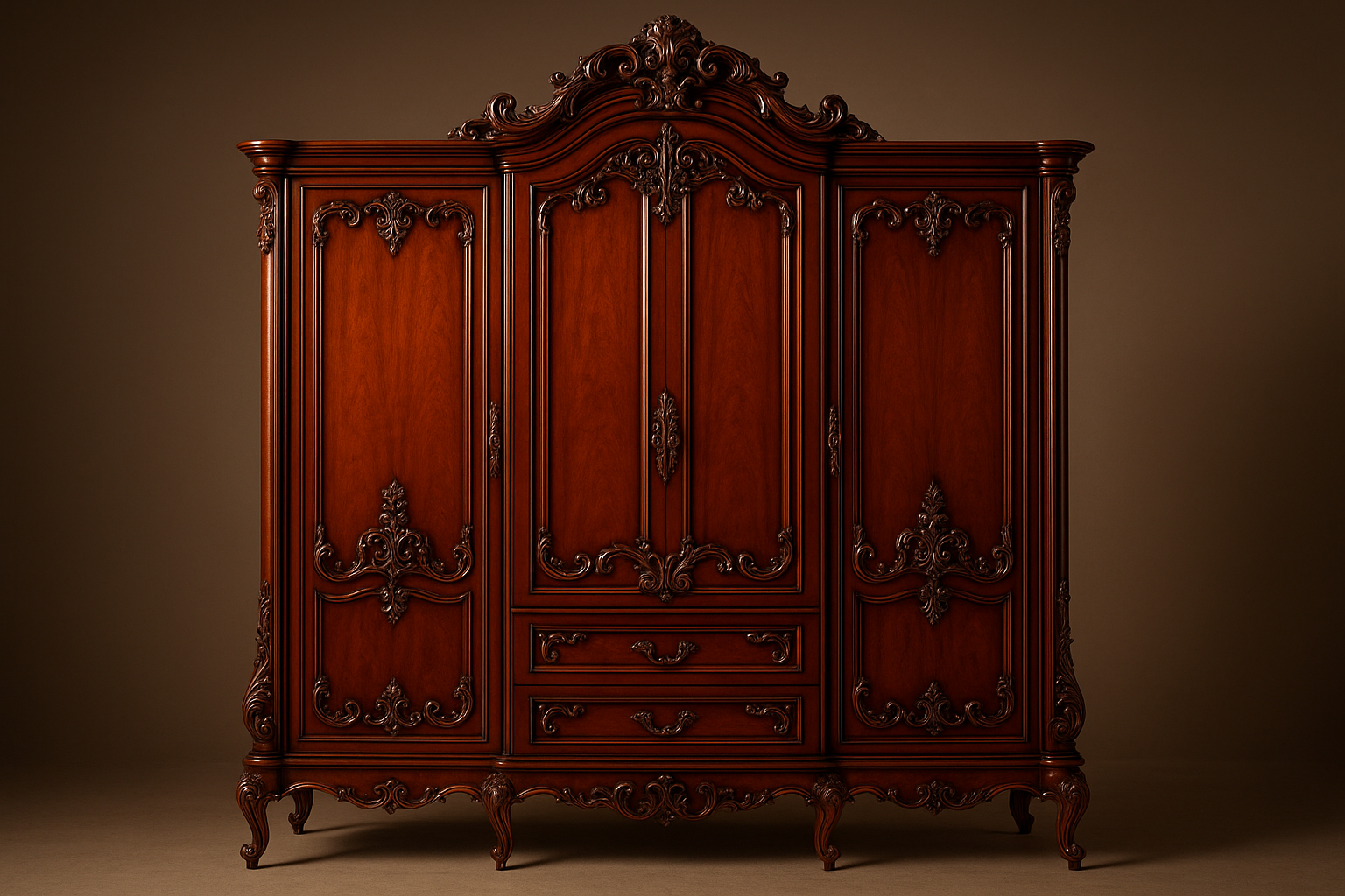 Atelier Sage – Timeless Haven Wardrobe - Ornate Baroque Luxury