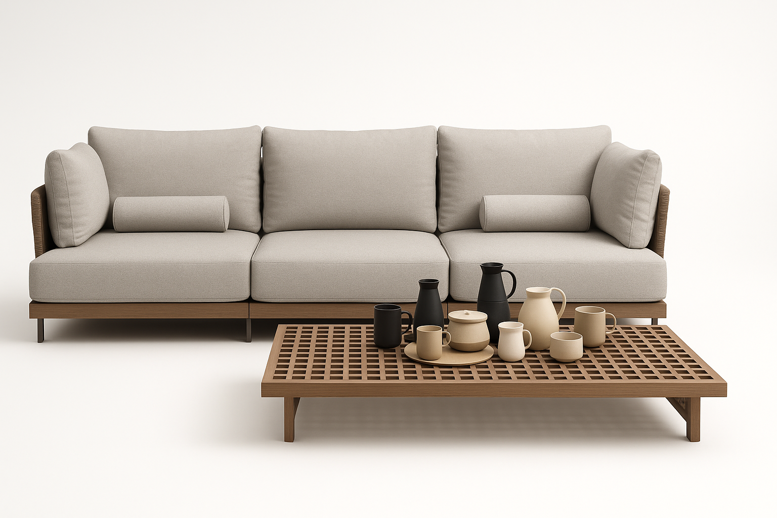 Atelier Sage Timeless Modular Sofa - Front View