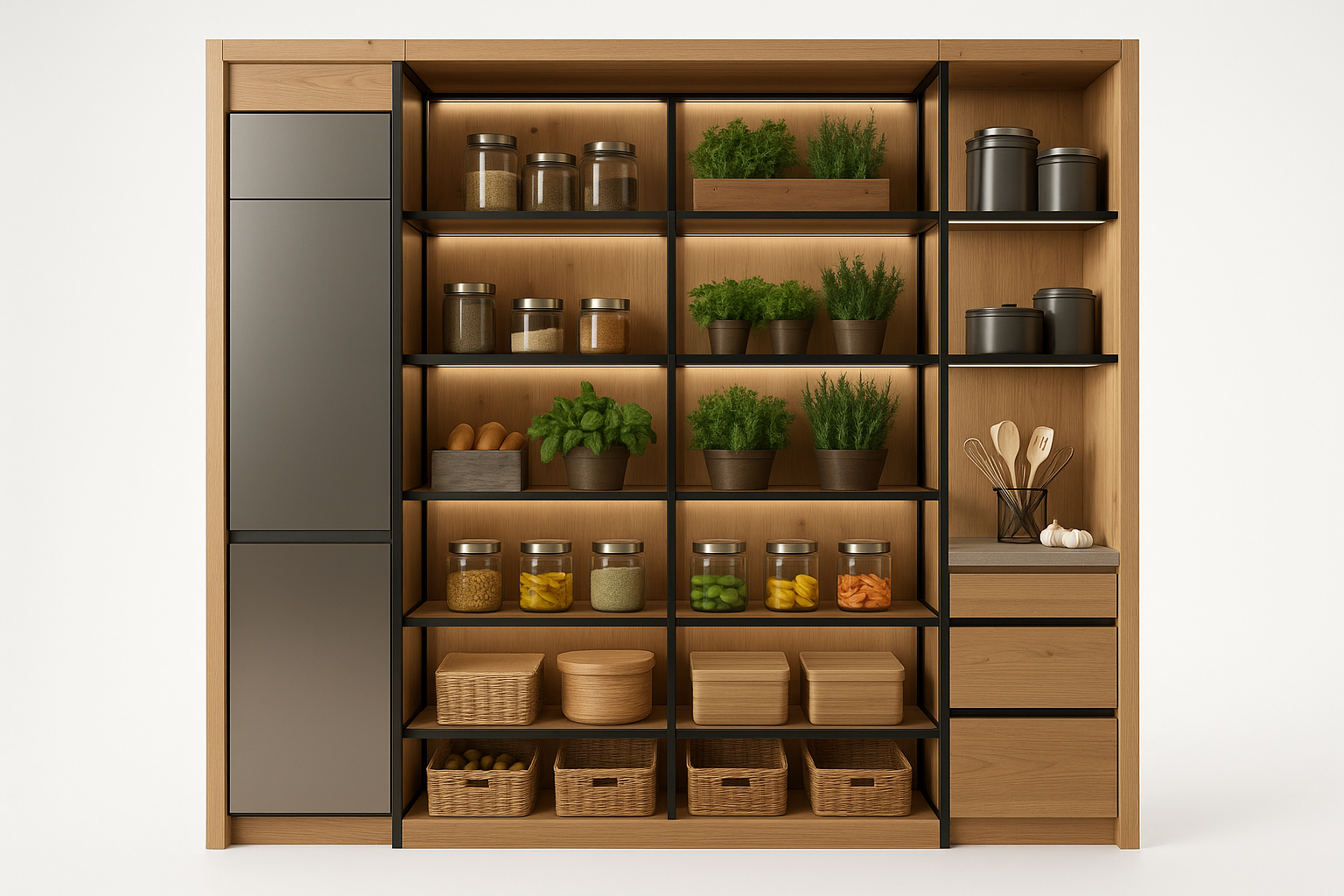 Atelier Sage Timeless Pantry Collection - Front View