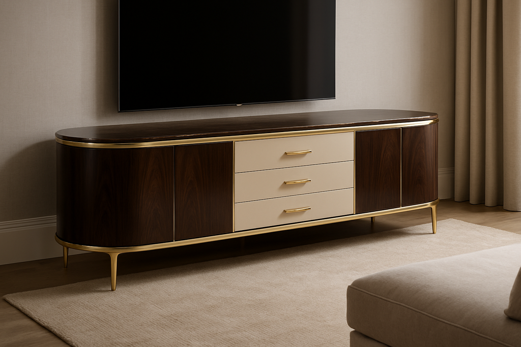 Aurea Media Unit Console - Superior Craftsmanship View