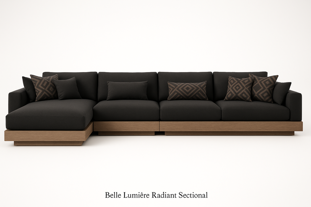 Belle Lumière Radiant Sectional - Front View