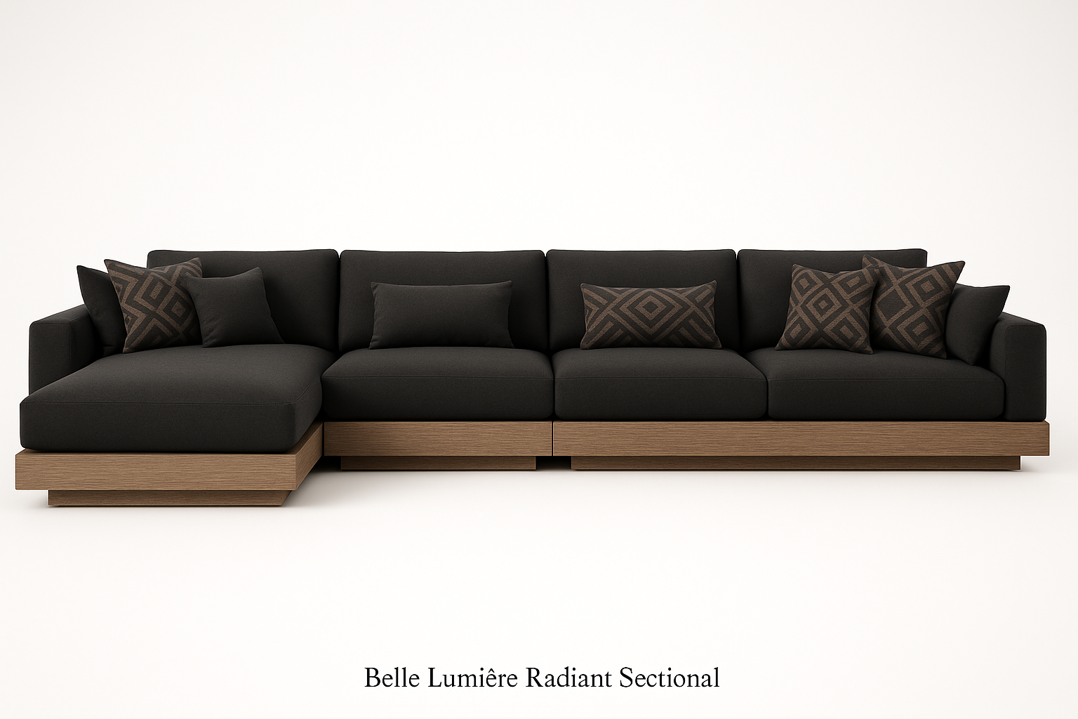 Belle Lumière Radiant Sectional - Front View