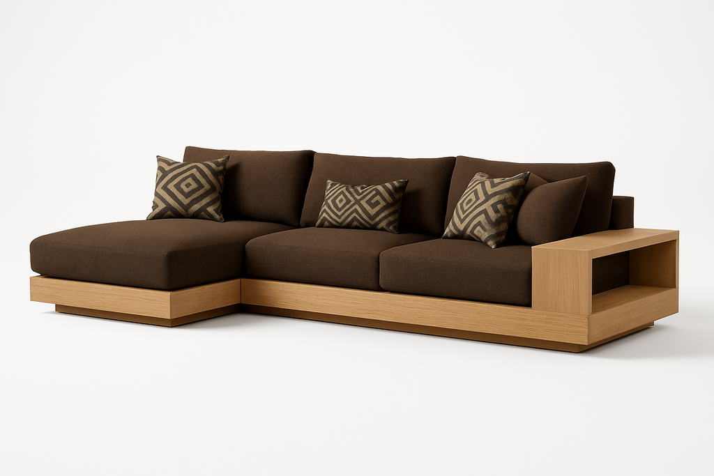 Belle Lumière Radiant Sectional - Side View