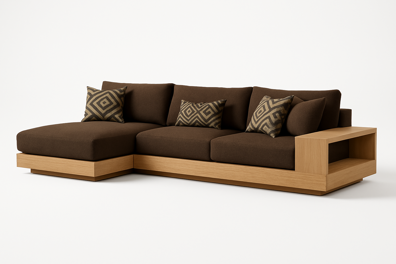 Belle Lumière Radiant Sectional - Side View