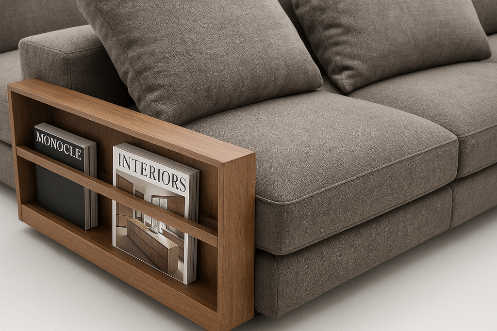Céleste Luxury Sectional Sofa - Detail View