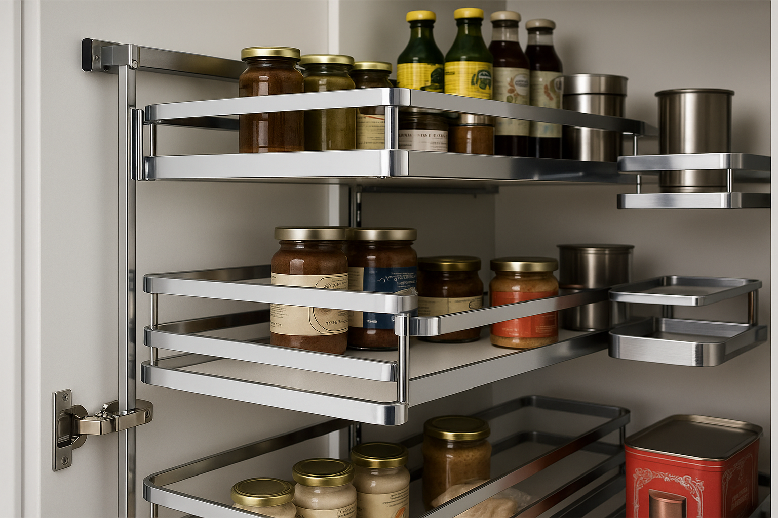 Céleste Tall Pantry Unit - Corrected Detail Shot