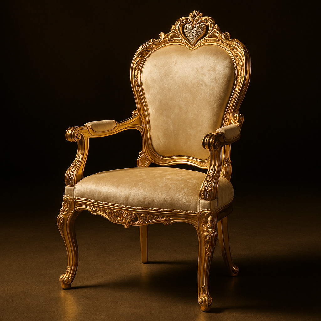 Cœur Précieux Eternal Elegance Dining Chair - Corrected Main View