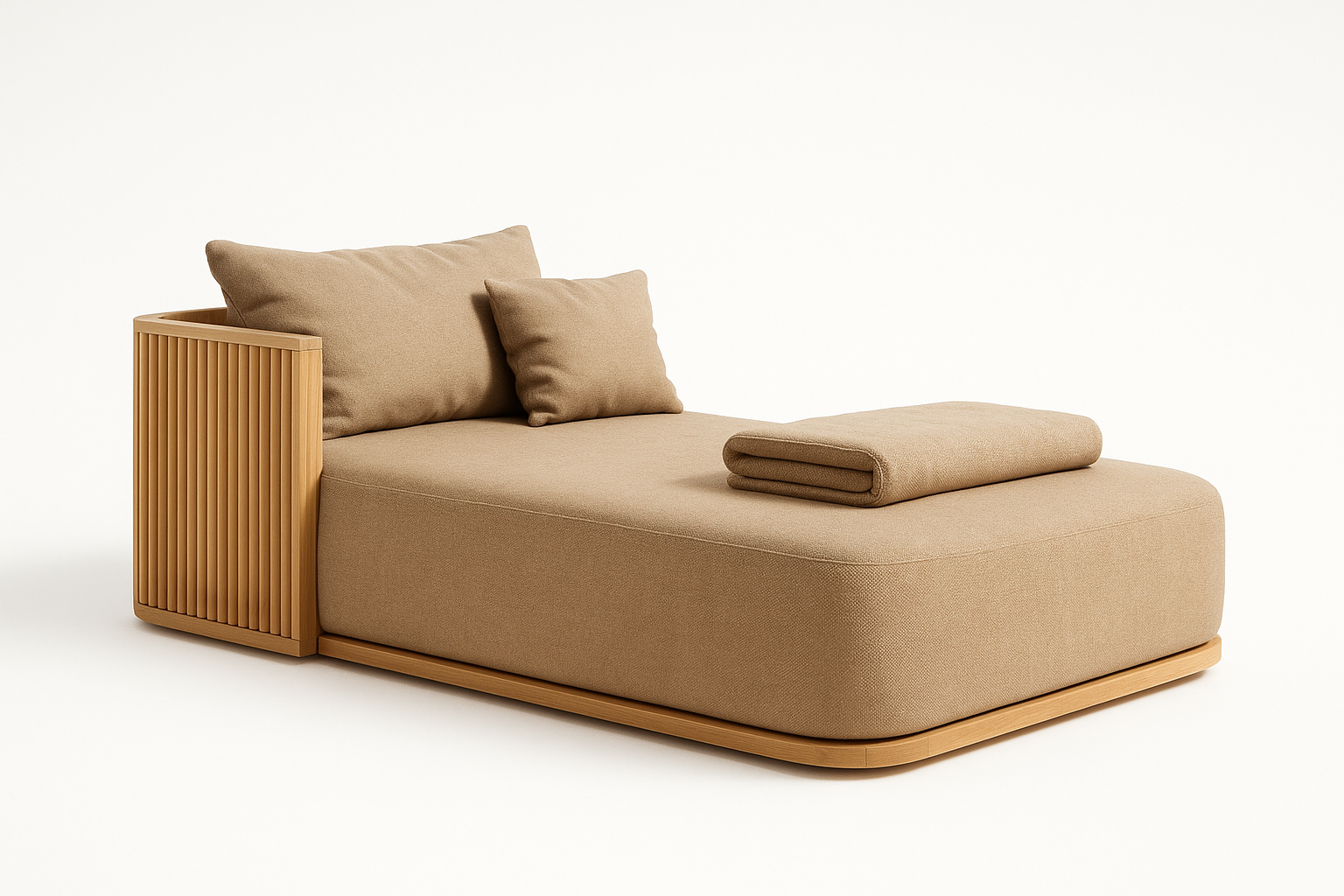 Cœur Précieux Eternal Resort Lounger - Angled View