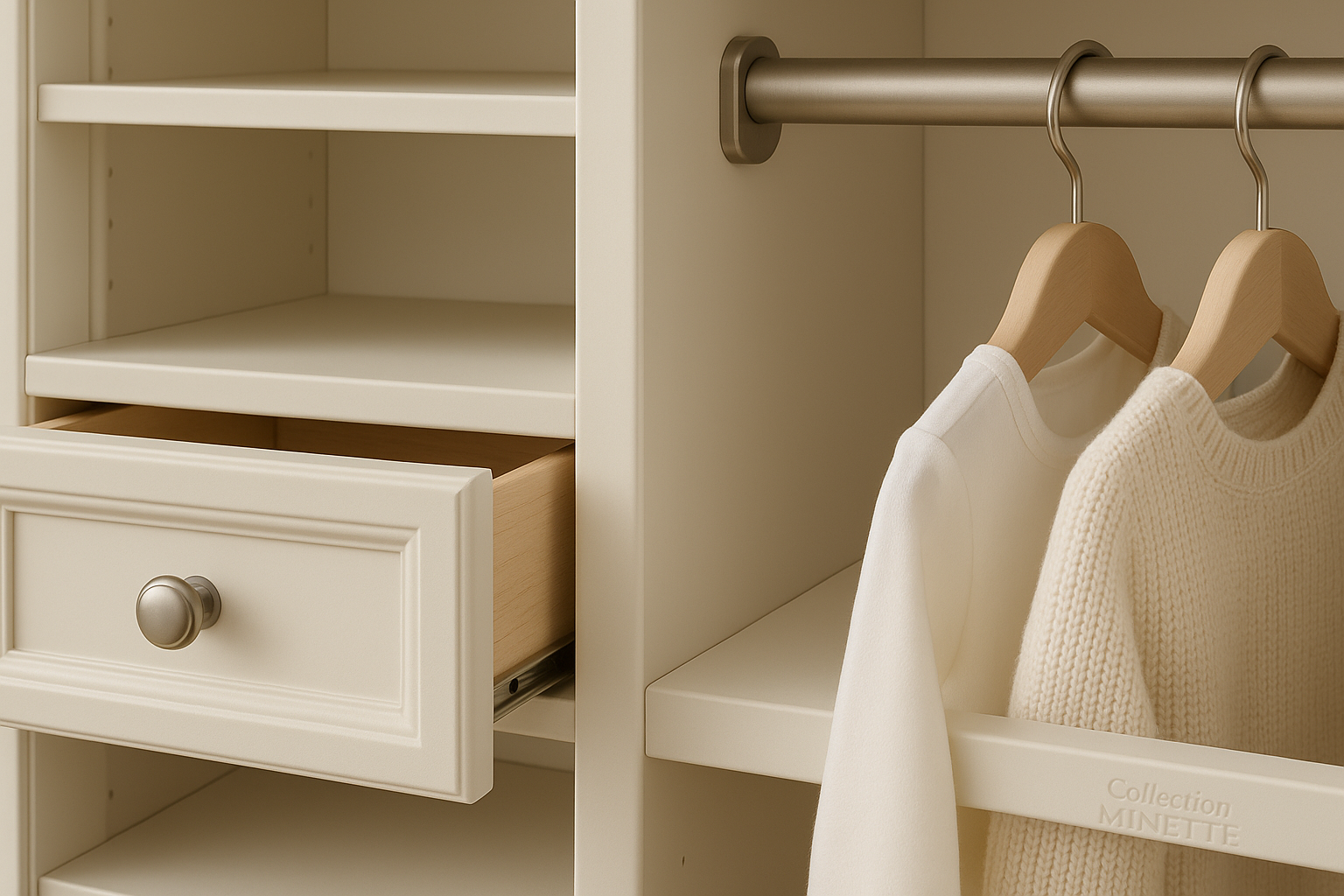 Collection Minette Closet System for Kids - Detail View