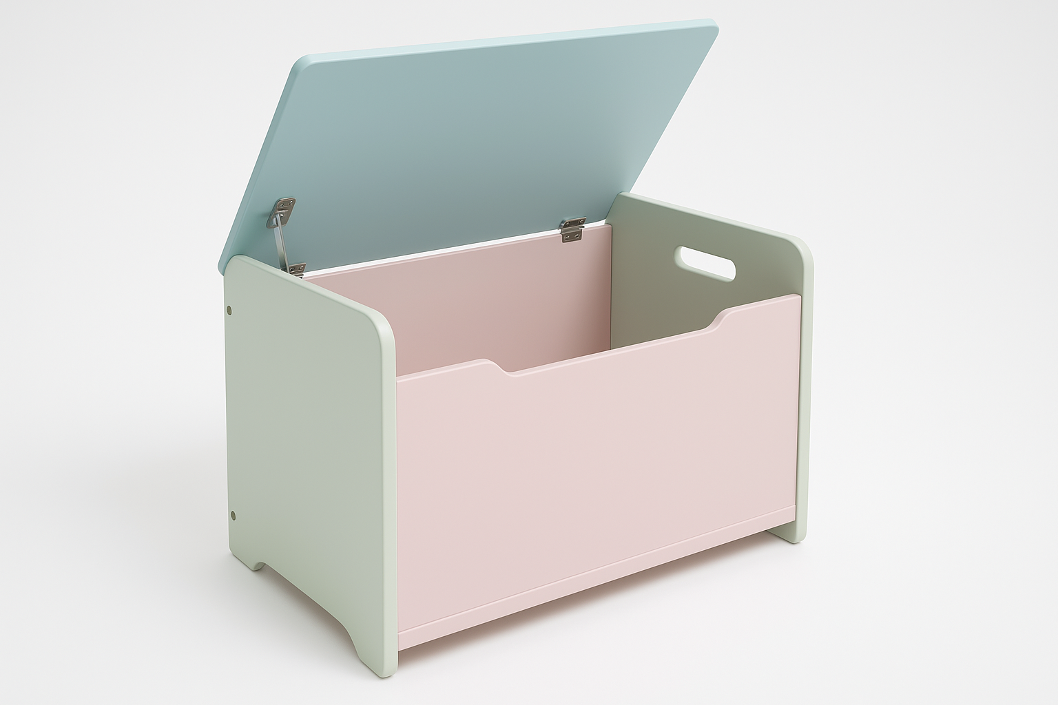 Collection Minette Toy Chest for Kids - Perspective View