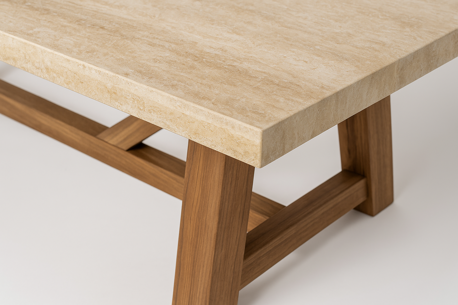 Detailed view of Atelier Sage Timeless Outdoor Stone Table