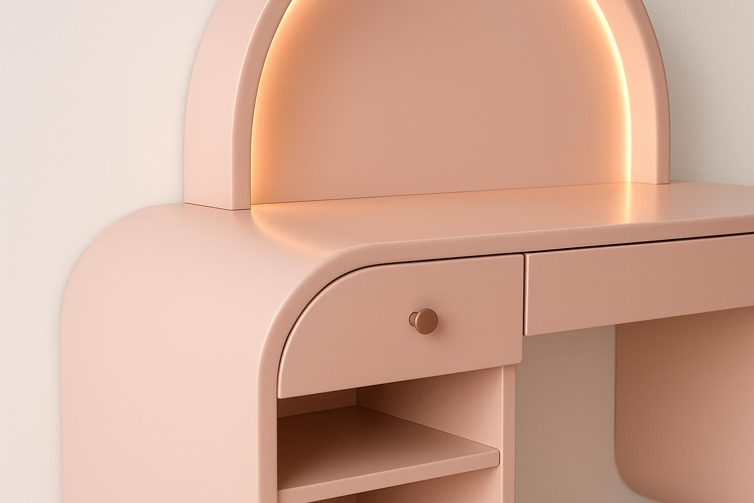 Detailed view of BrightStart Student Desk
