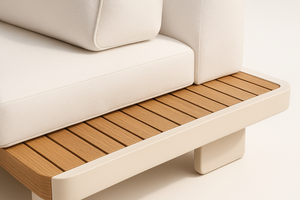 Detailed view of Flamme Dorée Sunset Sectional