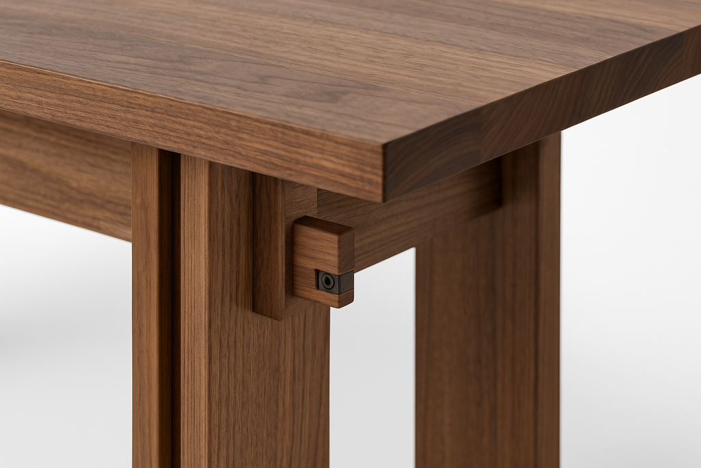 Detailed view of L'Éternelle Eternal Outdoor Feast Table