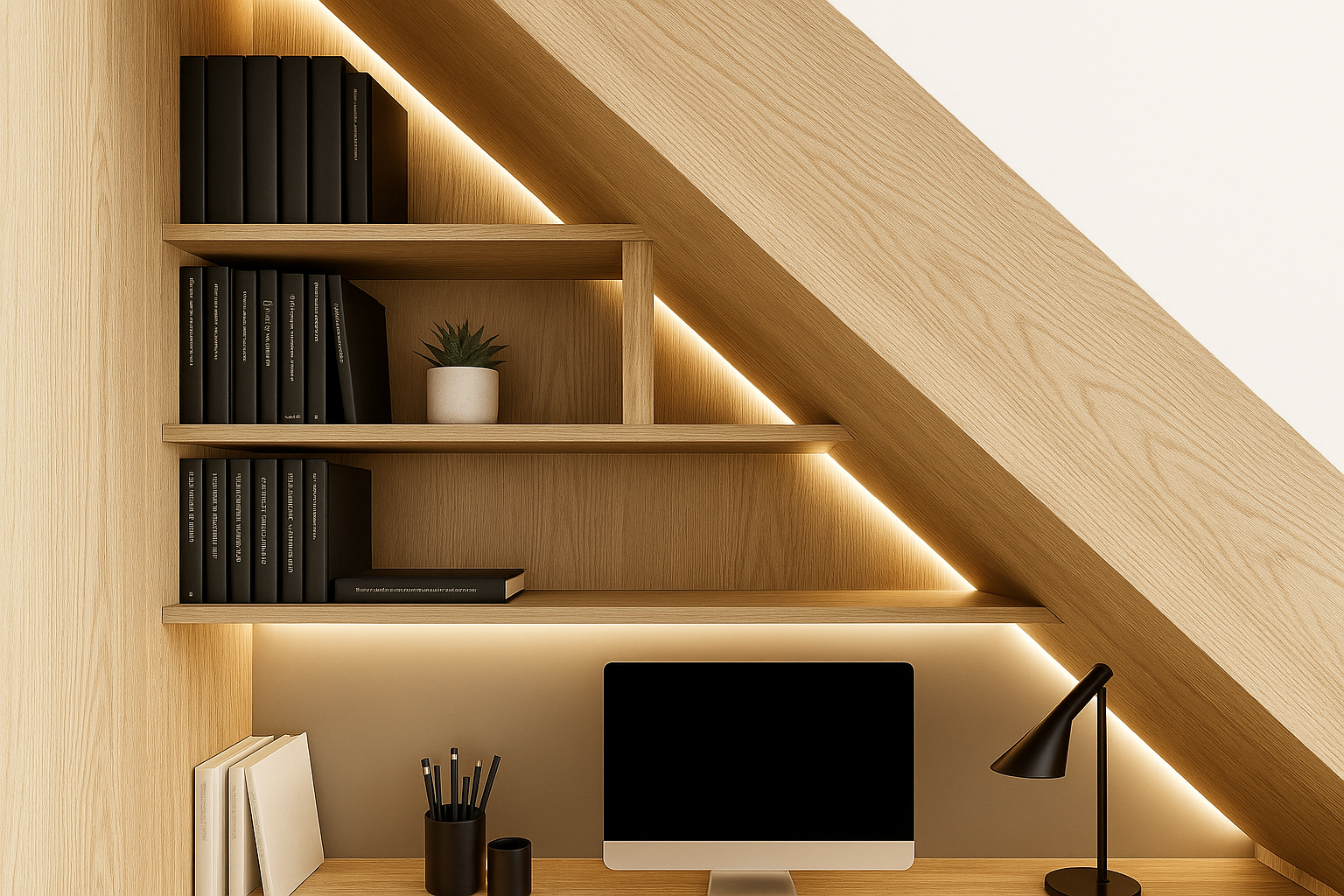 Detailed view of Maison Sage Multi-purpose Under Stair Unit