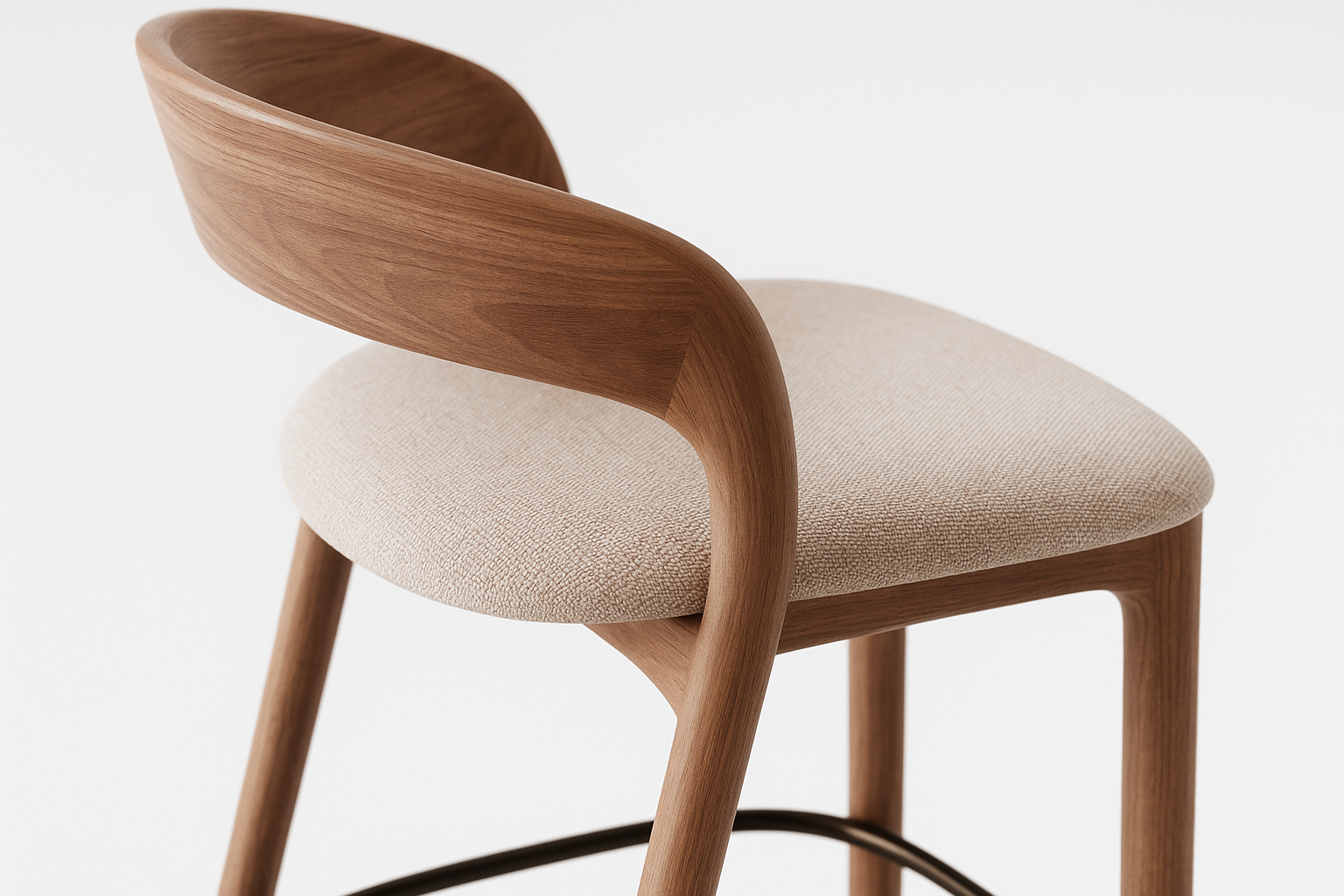 Detailed view of Manhattan Heights Bar Stool