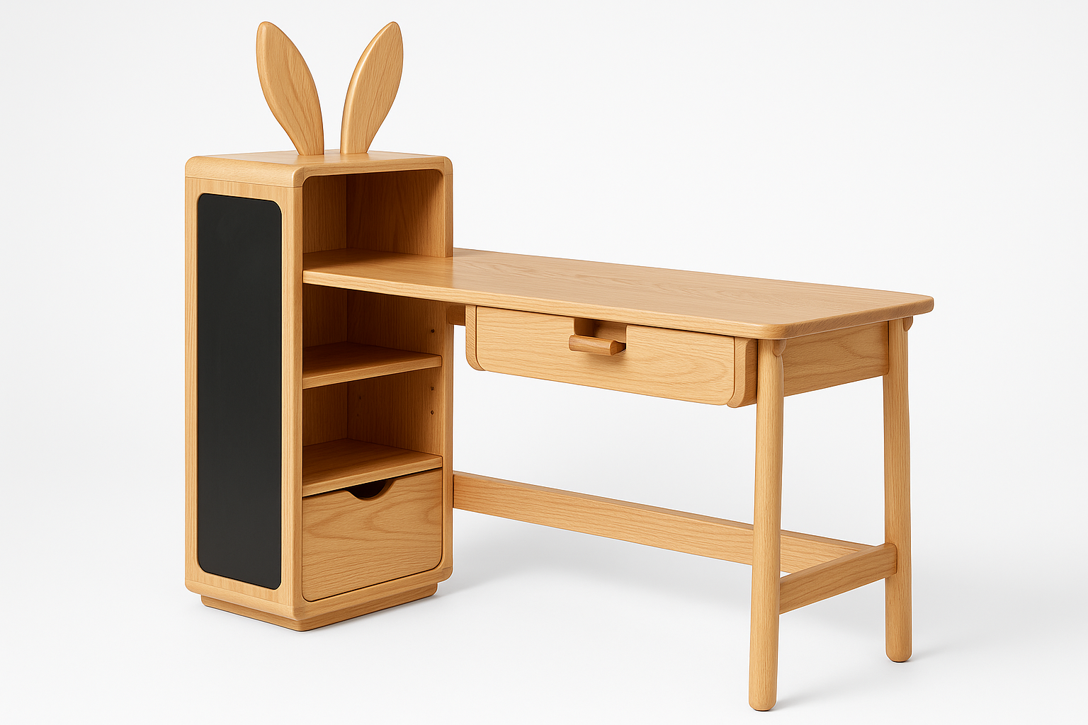 Detailed view of Petite Licorne Study Desk for Kids