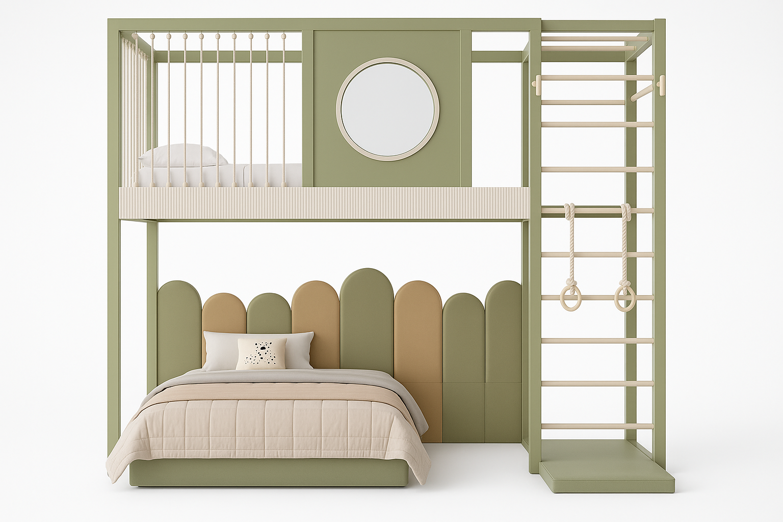 Dream Designer Custom Playhouse - Front View