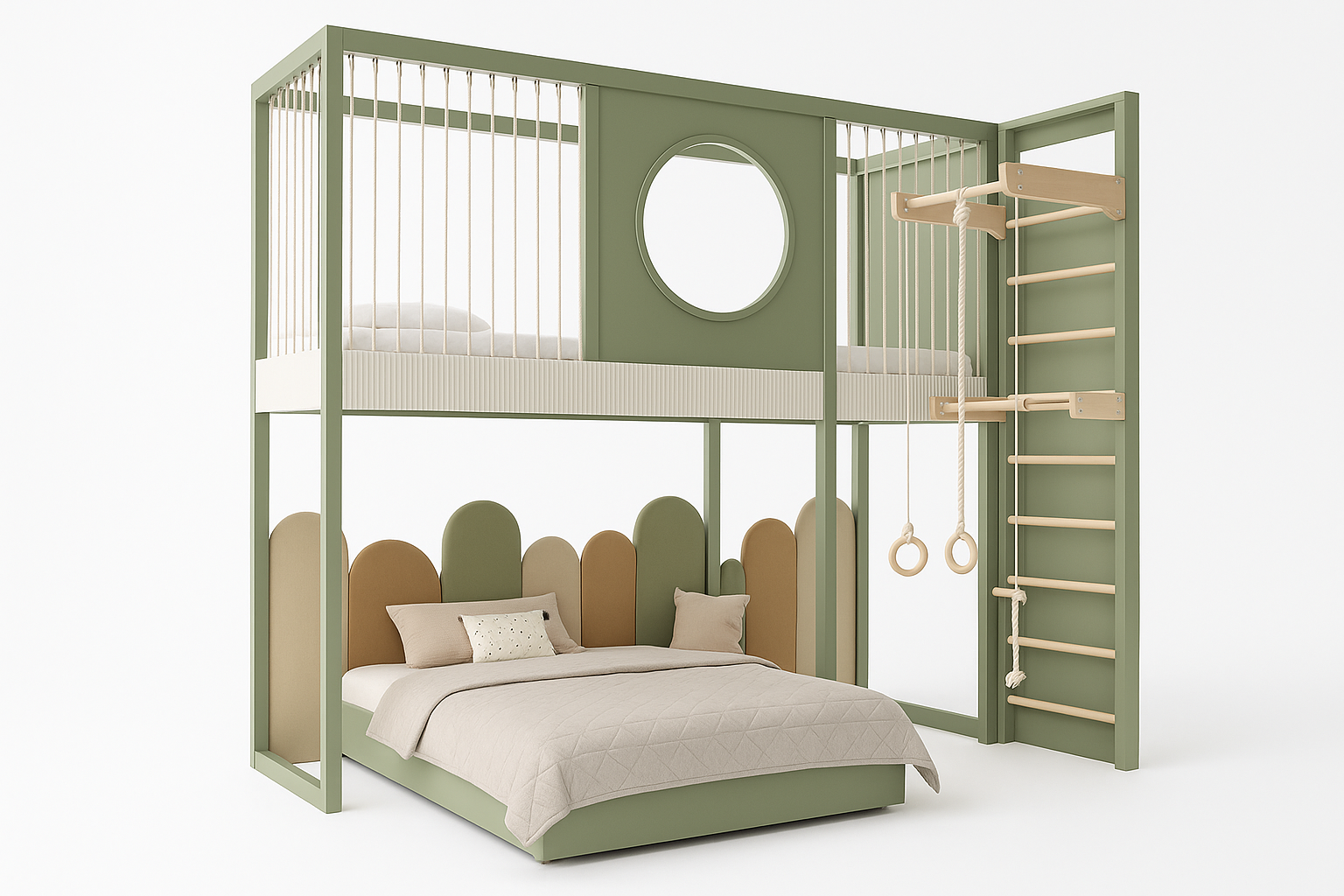 Dream Designer Custom Playhouse - Perspective View