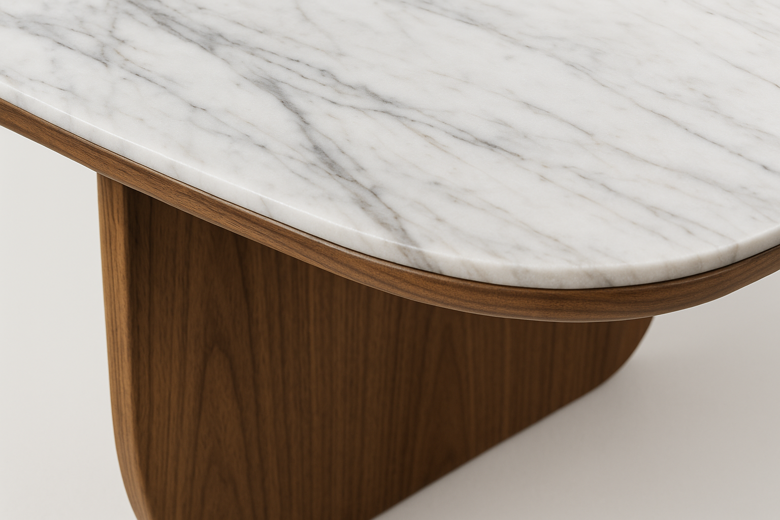 Flamme Dorée Ember Teak Table - Detail View