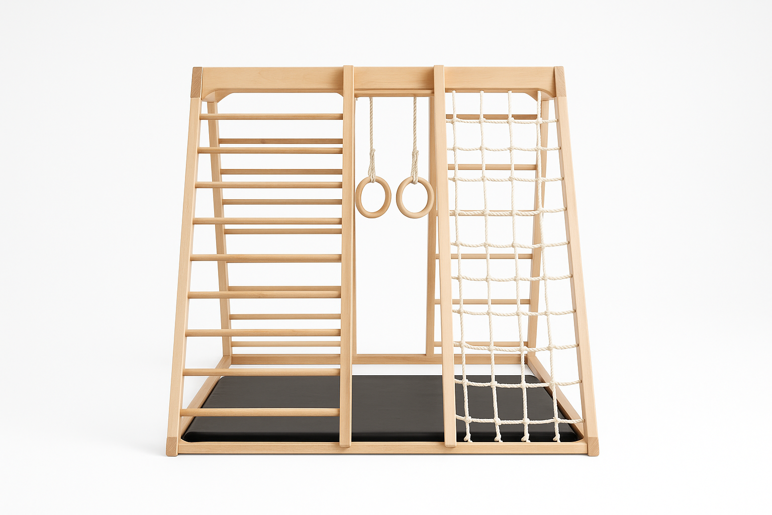 Front view of Adventure Climbing Frame