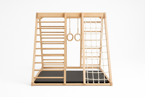 Front view of Adventure Climbing Frame