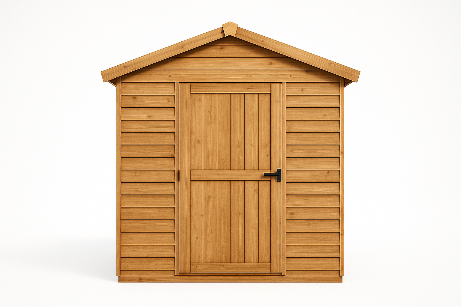 Front view of Essential Storage Shed 2x1.5m