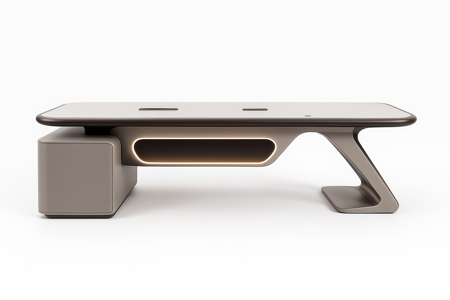 Front view of Maison Mère Automated Desk Smart Interior