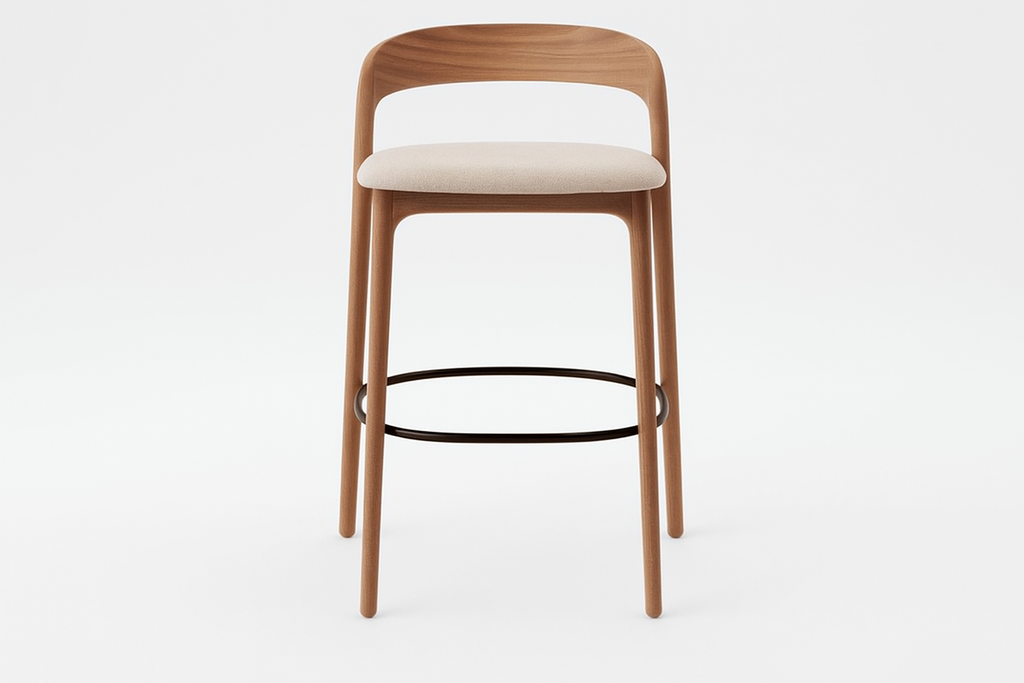 Front view of Manhattan Heights Bar Stool