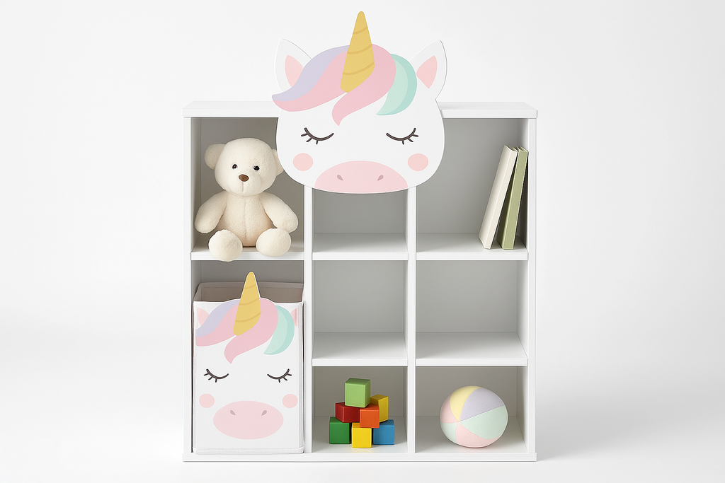 Front view of Petite Licorne Cube Organizer