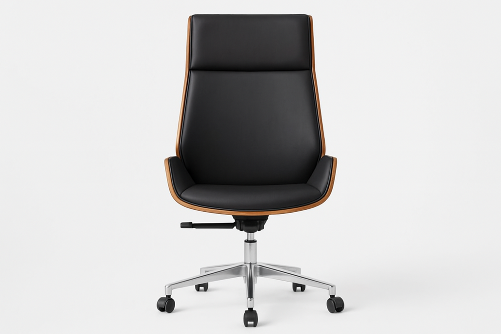 Front view of Ravé Executive Leather Chair